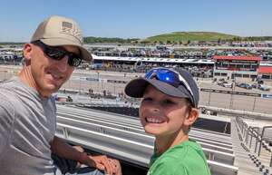 Chris attended NASCAR Practice Day on Jun 3rd 2022 via VetTix 