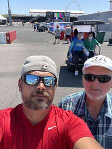 Michael(USMC) attended NASCAR Practice Day on Jun 3rd 2022 via VetTix 