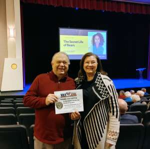 David attended Del E. Webb Center for the Performing Arts Presents: National Geographic Live's on Feb 22nd 2022 via VetTix 