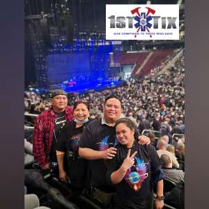 Jayson attended Journey: Freedom Tour 2022 With Very Special Guest Toto on Feb 27th 2022 via VetTix 