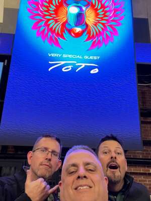 Lee attended Journey: Freedom Tour 2022 With Very Special Guest Toto on Mar 2nd 2022 via VetTix 