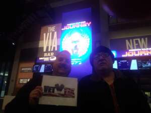 todd attended Journey: Freedom Tour 2022 With Very Special Guest Toto on Mar 2nd 2022 via VetTix 