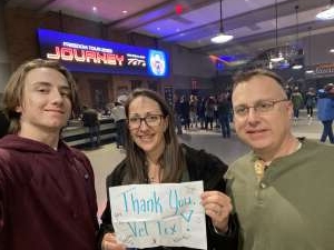 Bob attended Journey: Freedom Tour 2022 With Very Special Guest Toto on Mar 2nd 2022 via VetTix 