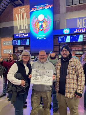 Richard attended Journey: Freedom Tour 2022 With Very Special Guest Toto on Mar 2nd 2022 via VetTix 