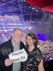 John attended Journey: Freedom Tour 2022 With Very Special Guest Toto on Mar 2nd 2022 via VetTix 