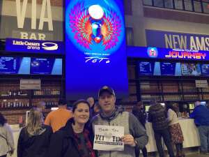 Paul attended Journey: Freedom Tour 2022 With Very Special Guest Toto on Mar 2nd 2022 via VetTix 