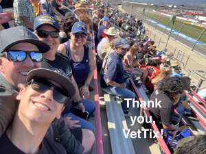 Edmund attended Wise Power 400 Grandstands - NASCAR on Feb 27th 2022 via VetTix 