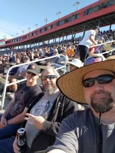 Carl attended Wise Power 400 Grandstands - NASCAR on Feb 27th 2022 via VetTix 