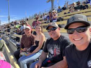 Cami attended Wise Power 400 Grandstands - NASCAR on Feb 27th 2022 via VetTix 