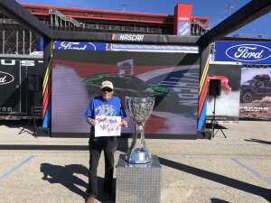 David attended Wise Power 400 Grandstands - NASCAR on Feb 27th 2022 via VetTix 