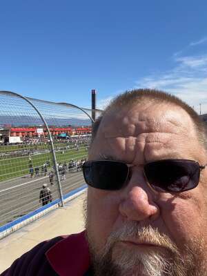 Robert attended Wise Power 400 Grandstands - NASCAR on Feb 27th 2022 via VetTix 