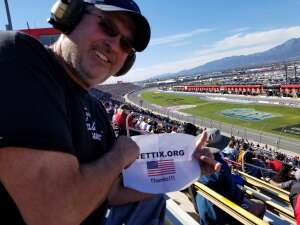Greg attended Wise Power 400 Grandstands - NASCAR on Feb 27th 2022 via VetTix 