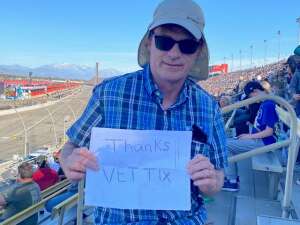 Ron Shannon attended Wise Power 400 Grandstands - NASCAR on Feb 27th 2022 via VetTix 