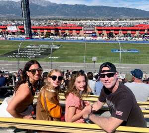 The McConnell Family attended Wise Power 400 Grandstands - NASCAR on Feb 27th 2022 via VetTix 