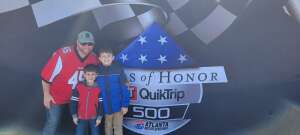 Danny attended NASCAR Cup Series - Folds of Honor Quiktrip 500 on Mar 20th 2022 via VetTix 