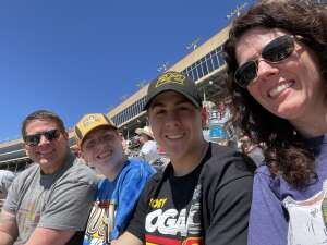 Mark attended NASCAR Cup Series - Folds of Honor Quiktrip 500 on Mar 20th 2022 via VetTix 