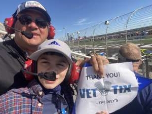 Rick Ivey attended NASCAR Cup Series - Folds of Honor Quiktrip 500 on Mar 20th 2022 via VetTix 