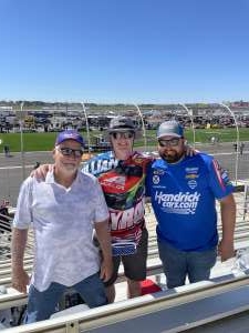 Tony attended NASCAR Cup Series - Folds of Honor Quiktrip 500 on Mar 20th 2022 via VetTix 