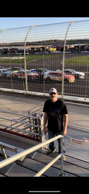 Wayne attended NASCAR Cup Series - Folds of Honor Quiktrip 500 on Mar 20th 2022 via VetTix 