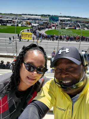 Aldine attended NASCAR Cup Series - Folds of Honor Quiktrip 500 on Mar 20th 2022 via VetTix 