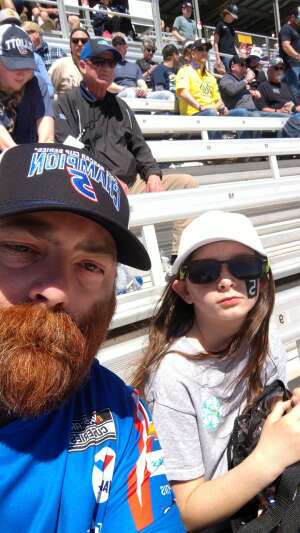 Larry attended NASCAR Cup Series - Folds of Honor Quiktrip 500 on Mar 20th 2022 via VetTix 