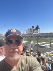 Steve attended NASCAR Cup Series - Folds of Honor Quiktrip 500 on Mar 20th 2022 via VetTix 