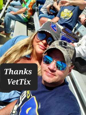 Kevin attended NASCAR Cup Series - Folds of Honor Quiktrip 500 on Mar 20th 2022 via VetTix 