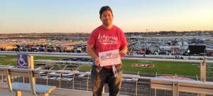 Gregory attended NASCAR Cup Series - Folds of Honor Quiktrip 500 on Mar 20th 2022 via VetTix 