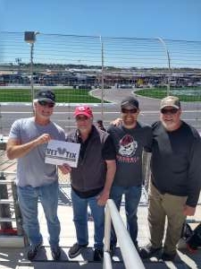 Jefferey attended NASCAR Cup Series - Folds of Honor Quiktrip 500 on Mar 20th 2022 via VetTix 