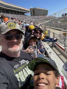 Chris attended NASCAR Cup Series - Folds of Honor Quiktrip 500 on Mar 20th 2022 via VetTix 