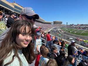 Michelle attended NASCAR Cup Series - Folds of Honor Quiktrip 500 on Mar 20th 2022 via VetTix 