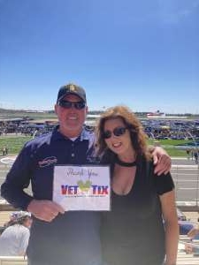 Edmund attended NASCAR Cup Series - Folds of Honor Quiktrip 500 on Mar 20th 2022 via VetTix 