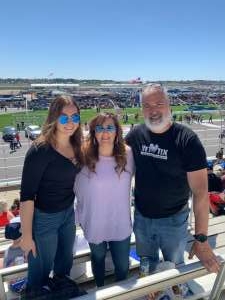 James attended NASCAR Cup Series - Folds of Honor Quiktrip 500 on Mar 20th 2022 via VetTix 