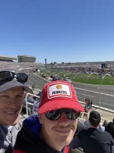 Brian attended NASCAR Cup Series - Folds of Honor Quiktrip 500 on Mar 20th 2022 via VetTix 