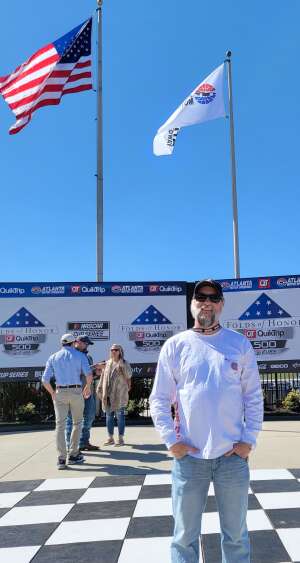 Travis attended NASCAR Cup Series - Folds of Honor Quiktrip 500 on Mar 20th 2022 via VetTix 