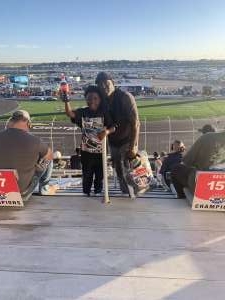 JD attended NASCAR Cup Series - Folds of Honor Quiktrip 500 on Mar 20th 2022 via VetTix 