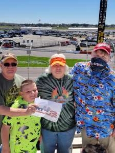 CAROLYN attended NASCAR Cup Series - Folds of Honor Quiktrip 500 on Mar 20th 2022 via VetTix 