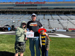 Jacob attended NASCAR Cup Series - Folds of Honor Quiktrip 500 on Mar 20th 2022 via VetTix 