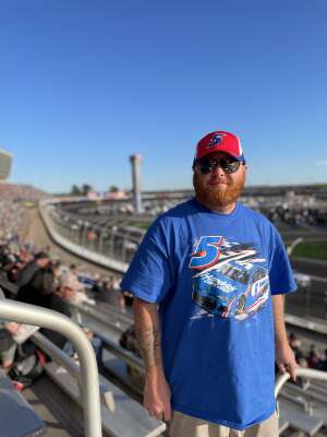 Jeremy attended NASCAR Cup Series - Folds of Honor Quiktrip 500 on Mar 20th 2022 via VetTix 