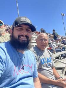 Nathaniel attended NASCAR Cup Series - Folds of Honor Quiktrip 500 on Mar 20th 2022 via VetTix 