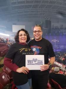German attended Journey: Freedom Tour 2022 With Very Special Guest Toto on Mar 4th 2022 via VetTix 