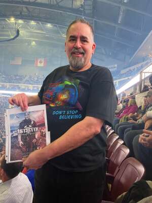 Matthew attended Journey: Freedom Tour 2022 With Very Special Guest Toto on Mar 4th 2022 via VetTix 