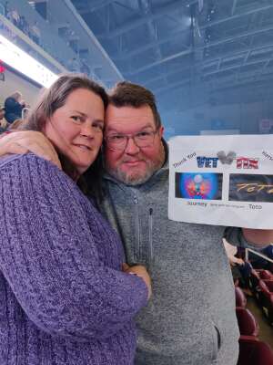 Eric attended Journey: Freedom Tour 2022 With Very Special Guest Toto on Mar 4th 2022 via VetTix 