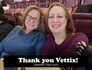 Tana attended Journey: Freedom Tour 2022 With Very Special Guest Toto on Mar 4th 2022 via VetTix 