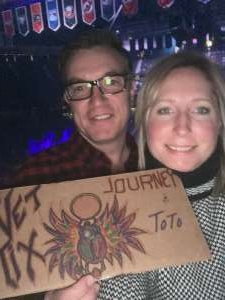 Anthony attended Journey: Freedom Tour 2022 With Very Special Guest Toto on Mar 14th 2022 via VetTix 