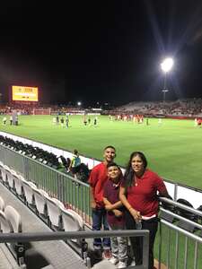 Anne attended Phoenix Rising FC	- USL Championship vs San Antonio FC	 on May 7th 2022 via VetTix 
