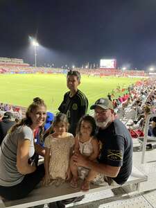 Schaub Family attended Phoenix Rising FC - USL Championship vs Orange County SC on Jul 2nd 2022 via VetTix 
