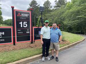 Robin attended Mitsubishi Electric Classic - PGA Tour on May 6th 2022 via VetTix 