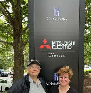 Anitra attended Mitsubishi Electric Classic - PGA Tour on May 6th 2022 via VetTix 
