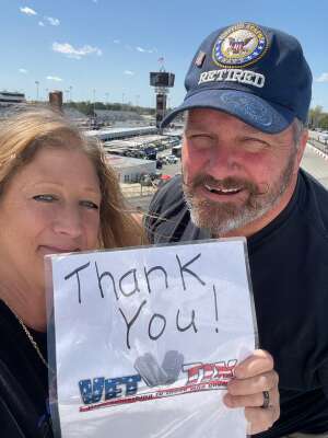 Douglas attended Toyota Owners 400 - NASCAR Cup Series on Apr 3rd 2022 via VetTix 